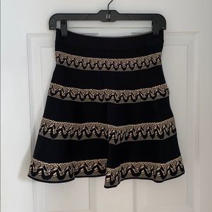 BCBG MaxAzria fit and flare skirt